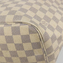 LOUIS VUITTON Damier Azur Neverfull MM Tote Bag N41605 LV Auth 195607-17