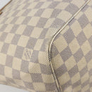 LOUIS VUITTON Damier Azur Neverfull MM Tote Bag N41605 LV Auth 195607-18