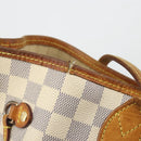 LOUIS VUITTON Damier Azur Neverfull MM Tote Bag N41605 LV Auth 195607-19