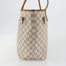 LOUIS VUITTON Damier Azur Neverfull MM Tote Bag N41605 LV Auth 195607-4