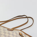 LOUIS VUITTON Damier Azur Neverfull MM Tote Bag N41605 LV Auth 195607-14