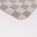 LOUIS VUITTON Damier Azur Neverfull MM Pouch Pouch LV Auth 195608V-14