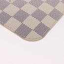 LOUIS VUITTON Damier Azur Neverfull MM Pouch Pouch LV Auth 195608V-16
