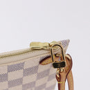 LOUIS VUITTON Damier Azur Neverfull MM Pouch Pouch LV Auth 195608V-9