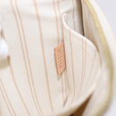 LOUIS VUITTON Damier Azur Neverfull MM Pouch Pouch LV Auth 195608V-11