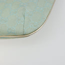 GUCCI GG Canvas Shoulder Bag Light Blue Gold 005 0813 Auth 195610A-10