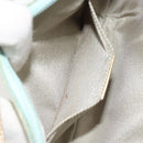 GUCCI GG Canvas Shoulder Bag Light Blue Gold 005 0813 Auth 195610A-19