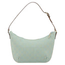 GUCCI GG Canvas Shoulder Bag Light Blue Gold 005 0813 Auth 195610A-3