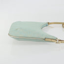 GUCCI GG Canvas Shoulder Bag Light Blue Gold 005 0813 Auth 195610A-4