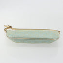 GUCCI GG Canvas Shoulder Bag Light Blue Gold 005 0813 Auth 195610A-9