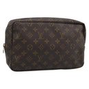 LOUIS VUITTON Monogram Trousse Toilette 28 Clutch Bag M47522 LV Auth 195613A-1