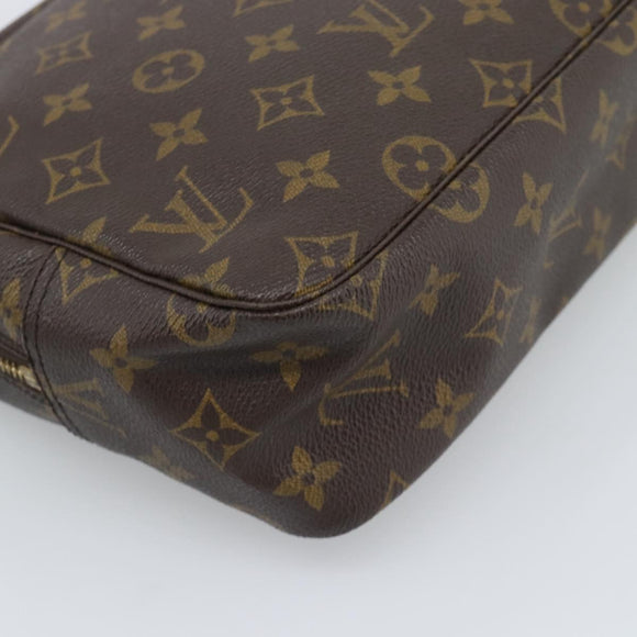 LOUIS VUITTON Monogram Trousse Toilette 28 Clutch Bag M47522 LV Auth 195613A