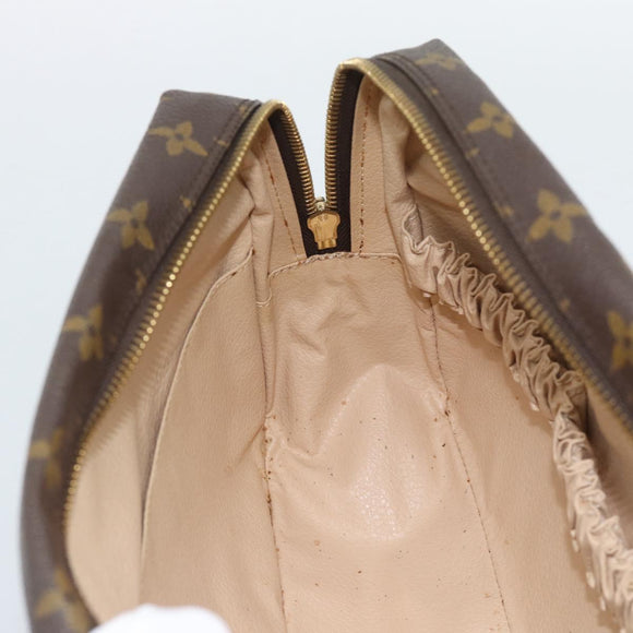LOUIS VUITTON Monogram Trousse Toilette 28 Clutch Bag M47522 LV Auth 195613A