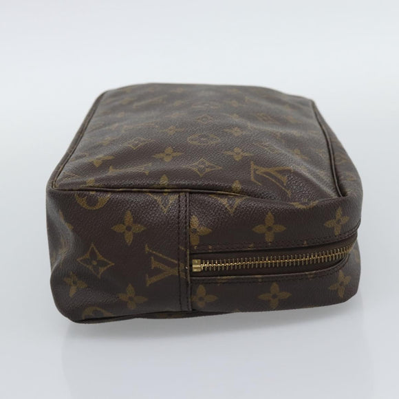 LOUIS VUITTON Monogram Trousse Toilette 28 Clutch Bag M47522 LV Auth 195613A