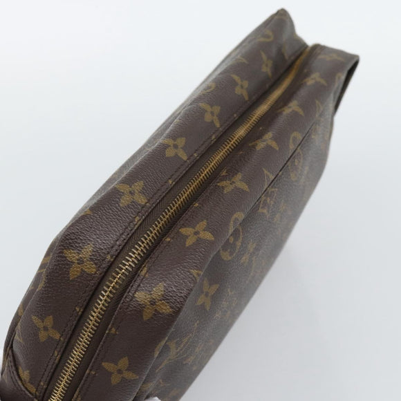 LOUIS VUITTON Monogram Trousse Toilette 28 Clutch Bag M47522 LV Auth 195613A