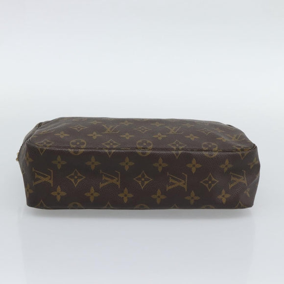 LOUIS VUITTON Monogram Trousse Toilette 28 Clutch Bag M47522 LV Auth 195613A