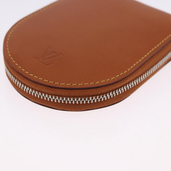 LOUIS VUITTON Nomad Neck Wallet Brown LV Auth 195616V