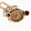 LOUIS VUITTON Charm LV Jacket Charm metal Gold Tone M03076 LV Auth 195618M-10