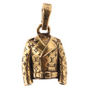 LOUIS VUITTON Charm LV Jacket Charm metal Gold Tone M03076 LV Auth 195618M-2
