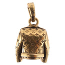 LOUIS VUITTON Charm LV Jacket Charm metal Gold Tone M03076 LV Auth 195618M-3