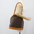 LOUIS VUITTON Monogram Petit Noe Shoulder Bag M42226 LV Auth 195632-19