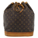 LOUIS VUITTON Monogram Petit Noe Shoulder Bag M42226 LV Auth 195632-13