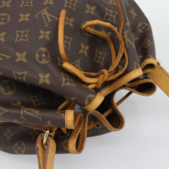 LOUIS VUITTON Monogram Petit Noe Shoulder Bag M42226 LV Auth 195632