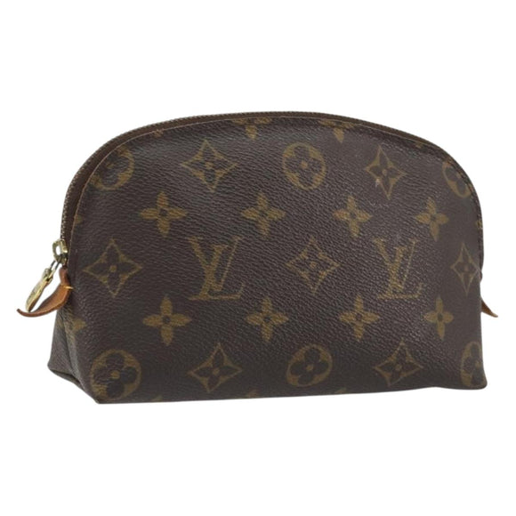 LOUIS VUITTON Monogram Pochette Cosmetic PM Pouch M43998 LV Auth 195636