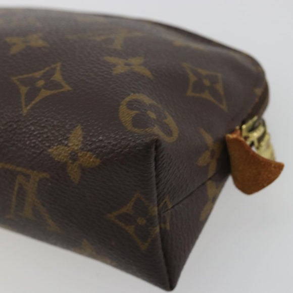 LOUIS VUITTON Monogram Pochette Cosmetic PM Pouch M43998 LV Auth 195636