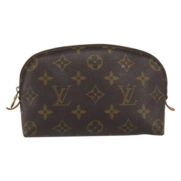 LOUIS VUITTON Monogram Pochette Cosmetic PM Pouch M43998 LV Auth 195636