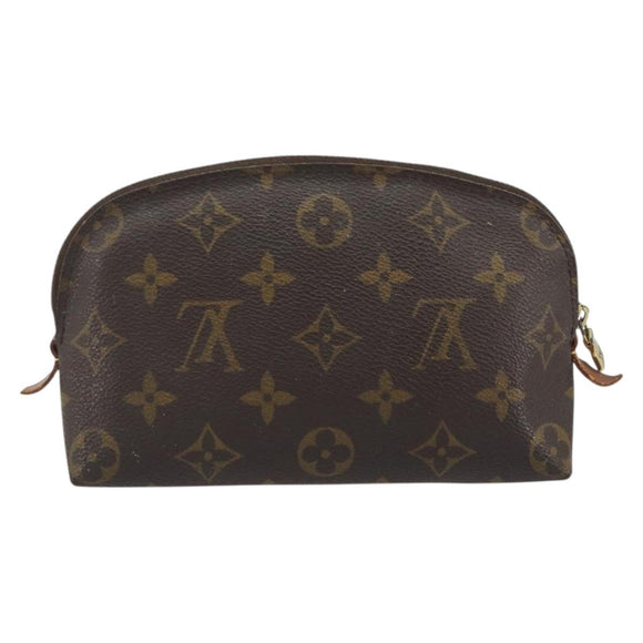 LOUIS VUITTON Monogram Pochette Cosmetic PM Pouch M43998 LV Auth 195636