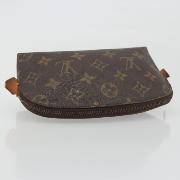 LOUIS VUITTON Monogram Pochette Cosmetic PM Pouch M43998 LV Auth 195636