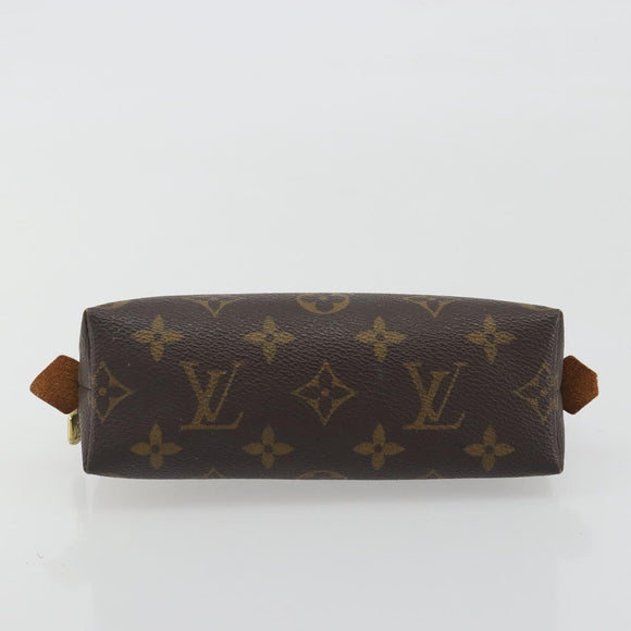 LOUIS VUITTON Monogram Pochette Cosmetic PM Pouch M43998 LV Auth 195636