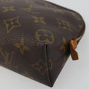 LOUIS VUITTON Monogram Pochette Cosmetic PM Pouch M43998 LV Auth 195636-7