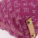 LOUIS VUITTON Monogram Denim Buggy PM Shoulder Bag Pink M95216 LV Auth 195638SAM-12