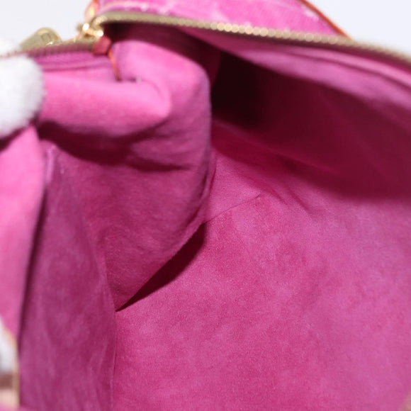 LOUIS VUITTON Monogram Denim Buggy PM Shoulder Bag Pink M95216 LV Auth 195638SAM