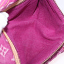 LOUIS VUITTON Monogram Denim Buggy PM Shoulder Bag Pink M95216 LV Auth 195638SAM-21