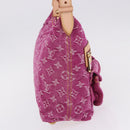 LOUIS VUITTON Monogram Denim Buggy PM Shoulder Bag Pink M95216 LV Auth 195638SAM-5