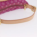 LOUIS VUITTON Monogram Denim Buggy PM Shoulder Bag Pink M95216 LV Auth 195638SAM-7