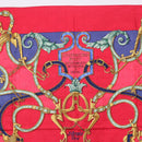 HERMES Carre90 Scarf Silk Red Auth 195639-3