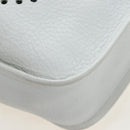 HERMES Evelyn 1GM Shoulder Bag Leather White Silver Auth 195640SAM-12