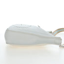 HERMES Evelyn 1GM Shoulder Bag Leather White Silver Auth 195640SAM-6