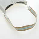 HERMES Evelyn 1GM Shoulder Bag Leather White Silver Auth 195640SAM-8