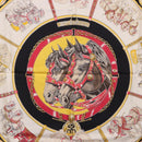 HERMES Carre 90 Scarf ”CHEVAUX DE TRAIT” Silk Black Auth 195641M-18