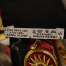 HERMES Carre 90 Scarf ”CHEVAUX DE TRAIT” Silk Black Auth 195641M-23