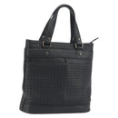 Chloe Hand Bag Leather Black Auth 195646A-1