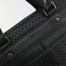 Chloe Hand Bag Leather Black Auth 195646A-17