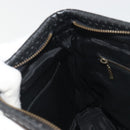 Chloe Hand Bag Leather Black Auth 195646A-20