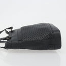 Chloe Hand Bag Leather Black Auth 195646A-4