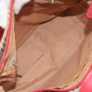 BURBERRY Nova Check Hand Bag Canvas Beige Auth 195651-11